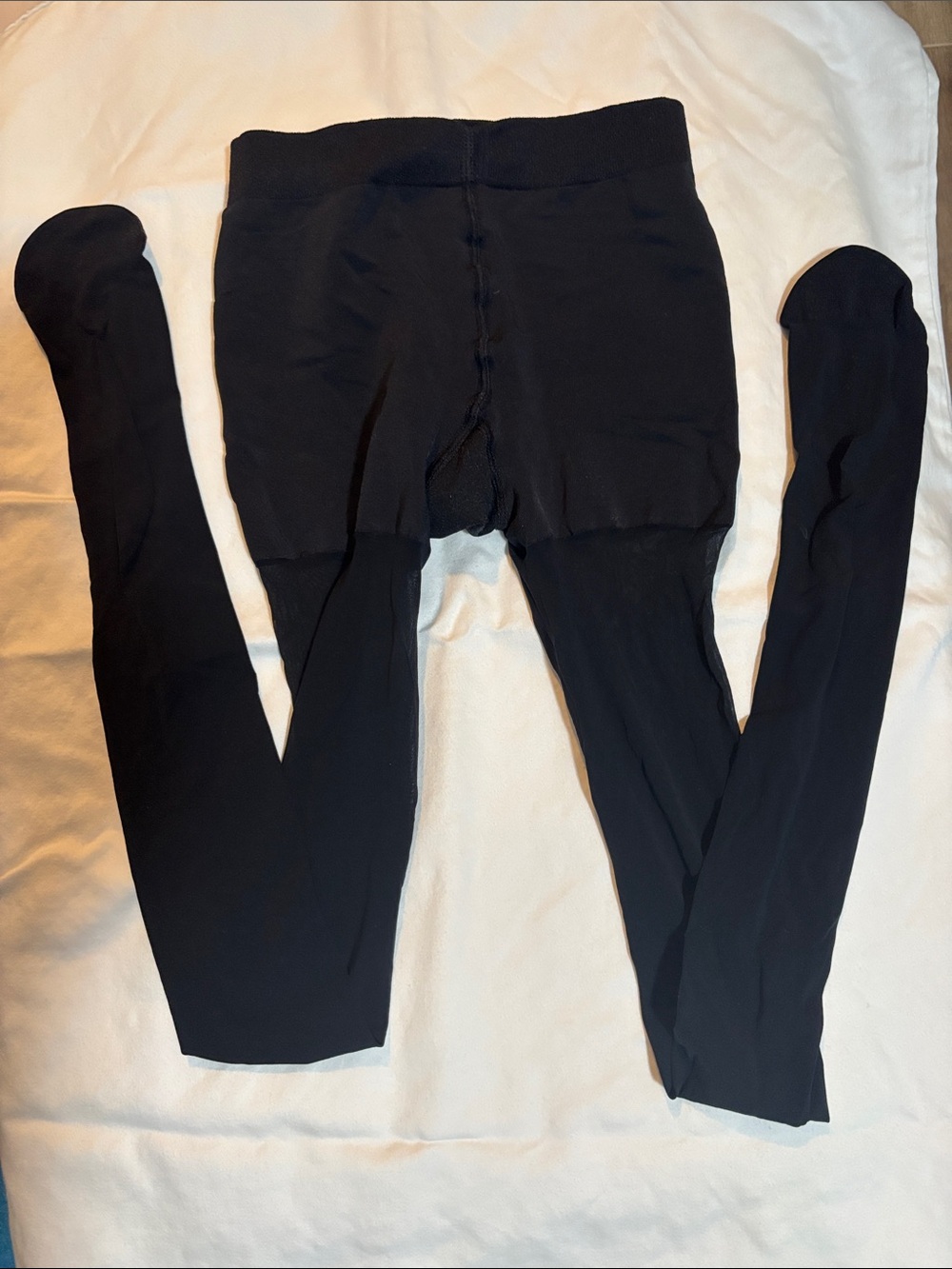 Wolford Women’s Black Stretch Pantyhose control top 
Size XS